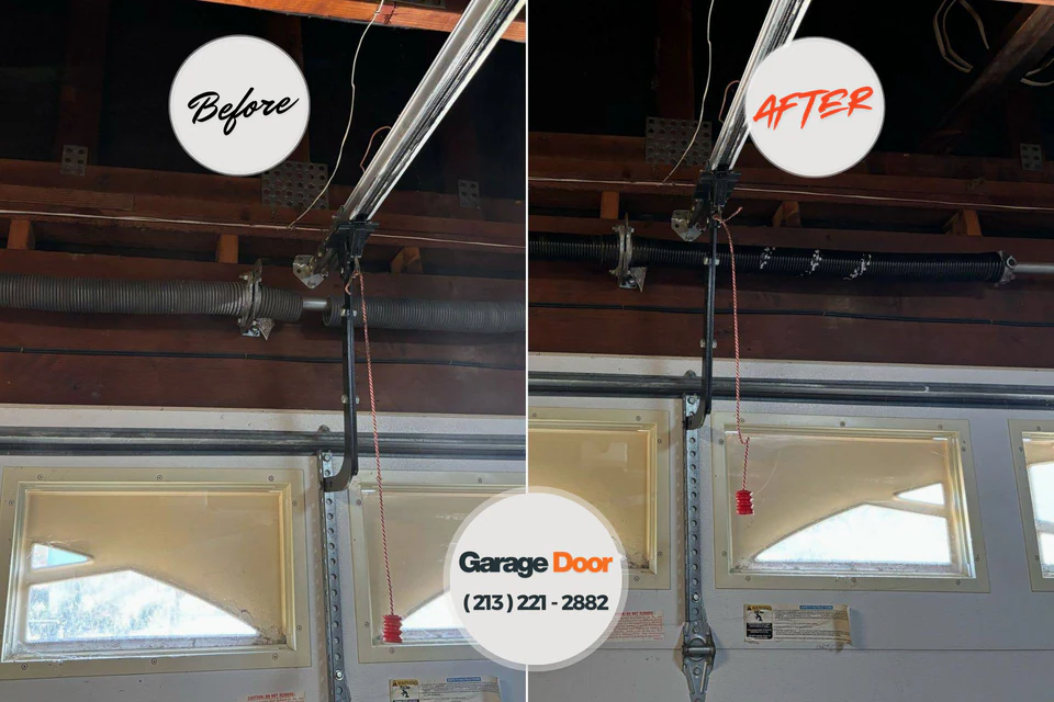 Before and after: garage door repair near me Ridgely